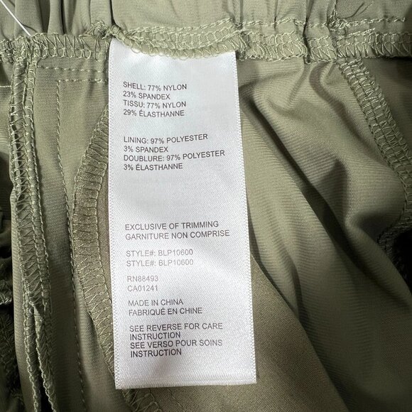 Blanc Noir Womens Mermaid Green Zipped Pocket Utility Belted Shorts Size XS - Picture 11 of 13